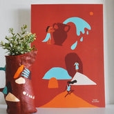 Affiches A4 collection cosmo et mille et une nuit I Plusieurs modèles